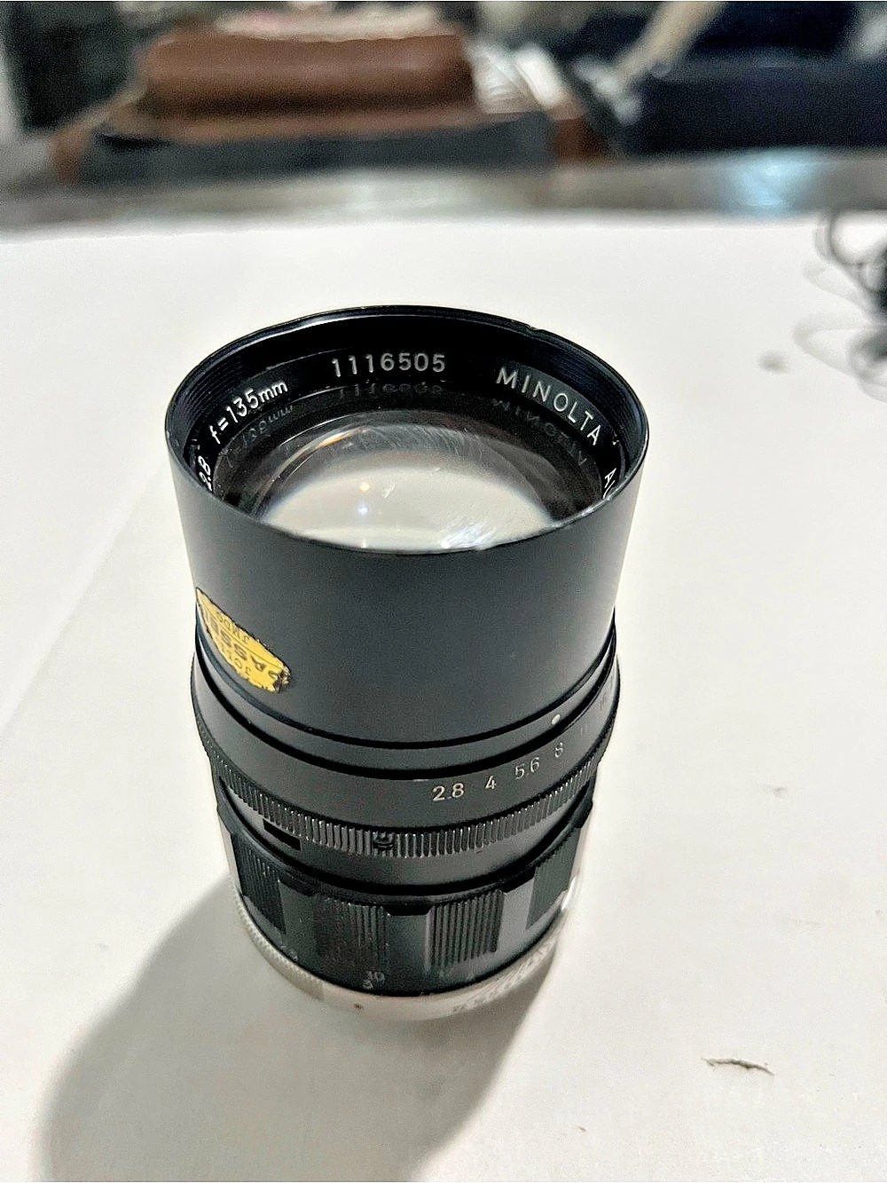 Minolta Auto Tele Rokkor-PF 135mm f/2.8 Camera Lens